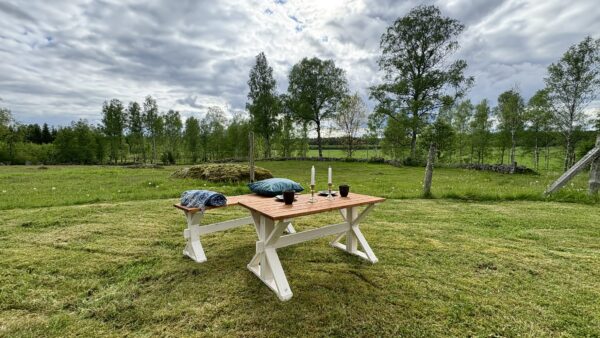 Farmer house Bänk och bord
